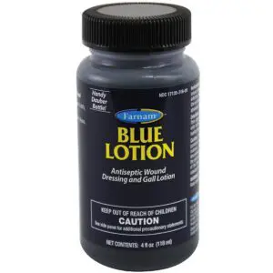 BLUE LOTION Antiseptic Wound Dressing and Gall Lotion