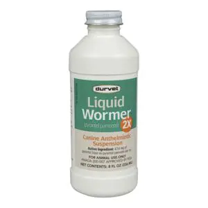 Liquid Wormer-2X, 8oz.