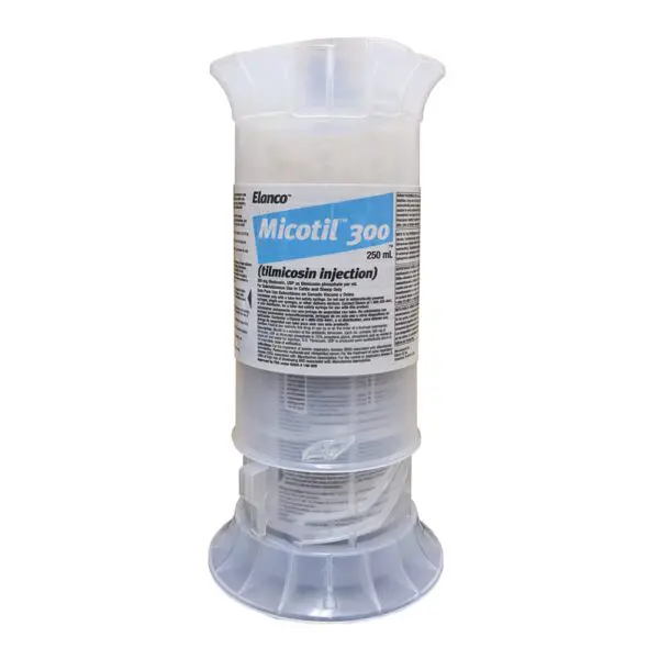 Micotil 300 250ml with shrouse