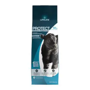 Lifeline protect for beef and dairy calves front of box