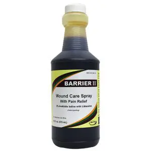 Barrier II Wound Care Spray with Pain Relief