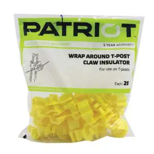 Patriot™ Wrap Around T-Post Claw Insulator