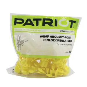 Patriot™ Wrap Around T-Post Pinlock Insulator
