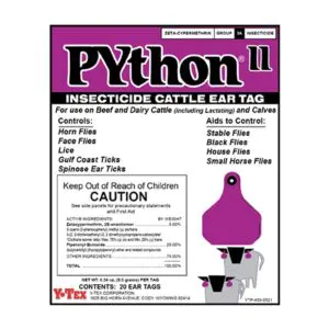 PYthon II Insecticide Ear Tags