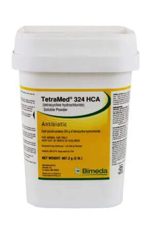 Tetracycline Soluble (pail) , (2 lb) .