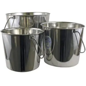 JorVet™ Stainless Steel Bucket