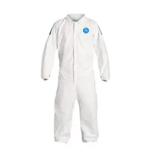 Tyvek White Coverall without hood.