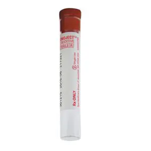 Monoject Blood Collection Tubes (3 ml) , (1 each) , (red top)