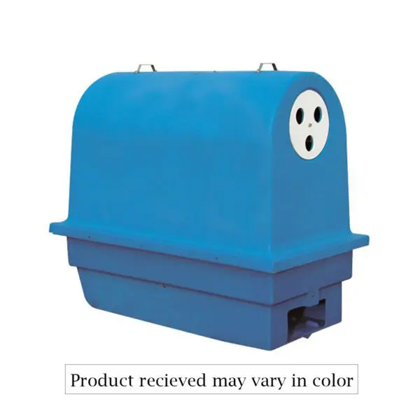 Polydome calf warmer with color messaging