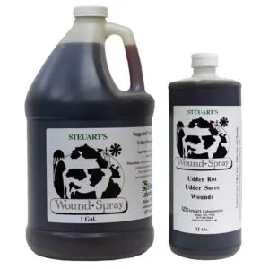 Wound Spray32oz and one gallon size.