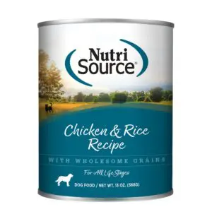 Chicken & Rice Canned Dog Food