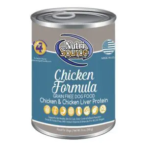 Grain Free Chicken Formula Canned Dog Food 13 oz, 12 count.