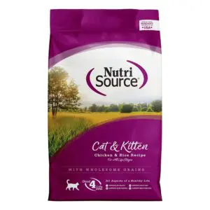 Cat & Kitten Chicken and Rice Dry Cat Food