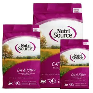Cat & Kitten Chicken and Rice Dry Cat Food