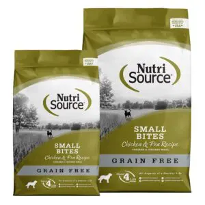 Small Bites Chicken & Pea Formula Grain Free Dry Dog Food