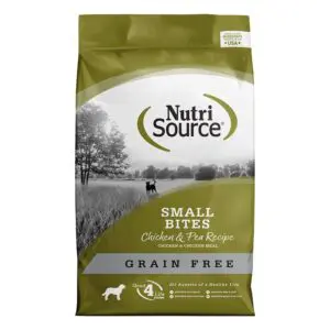 Small Bites Chicken & Pea Formula Grain Free Dry Dog Food