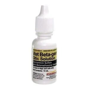 Vet Beta-Gen™ Otic Solution, 15ml.