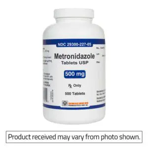 Metronidazole 500mg 500count