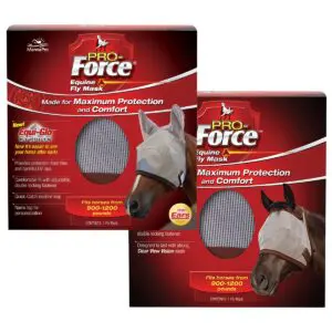 Pro-Force Equine Fly Mask, Group Image