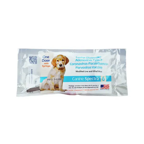 Canine Spectra 6 puppy vaccine