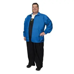 Waterproof Jacket with Mesh Back and Thumb Hole