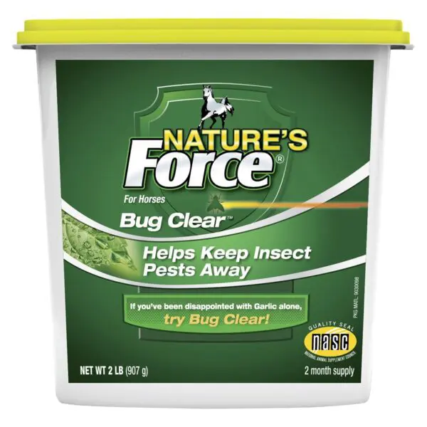 Nature's Force™ Bug Clear Horse Feed Supplement