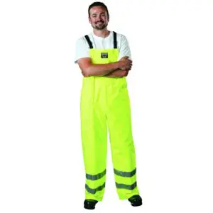 High Visibility Waterproof Bibbed Overalls