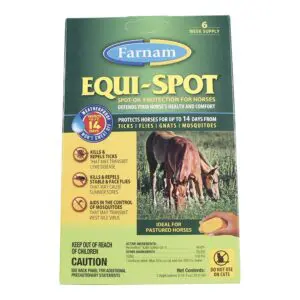 Equi-Spot Fly Control for Horses.