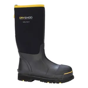 Steel-Toe Protective Work Boots