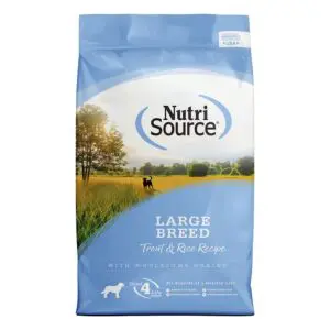 Large Breed Adult Trout and Rice Formula Dry Dog Food