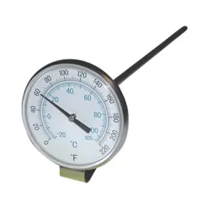 Dial-Type Liquid Thermometer, 8.5 in.