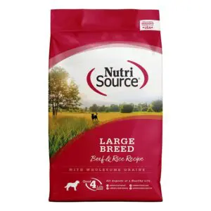 Large Breed Adult Beef and Rice Formula Dry Dog Food