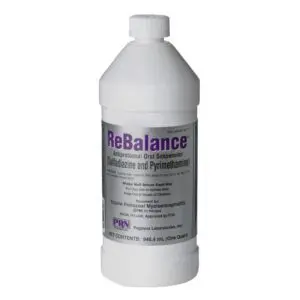 ReBalance Antiprotozoal Equine 1 quart size.