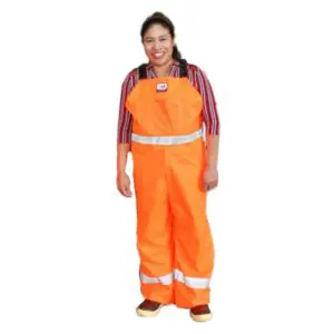 Bibbed Overalls with Reflectors