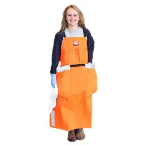 Safety Apron with Towel Pockets