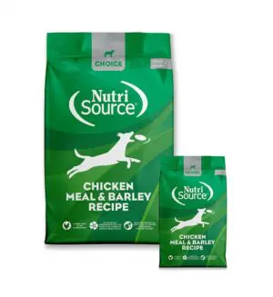 Chicken Meal and Barley Dry Dog Food