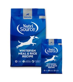 Whitefish Meal and Rice Dry Dog Food