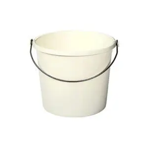 Calf-Tel Heavy Duty plastic calf pail white