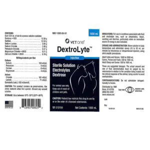 Dextrolyte label