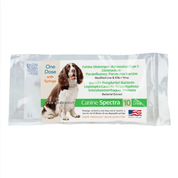 Canine Spectra 10 plus Lyme Dog Vaccine