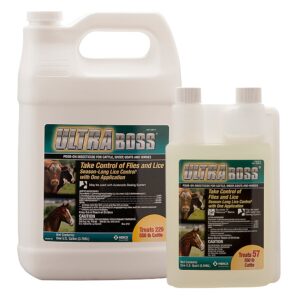 Ultra Boss one quart and one gallon.