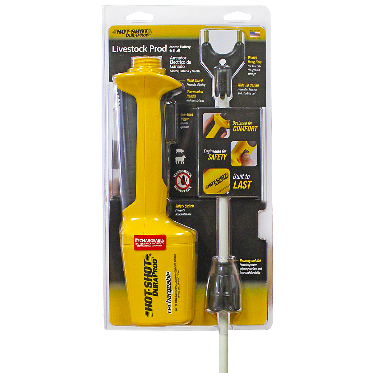 C30375N Hot-Shot DuraProd Livestock Prod with Alkaline Battery Pack 