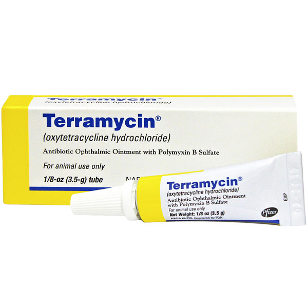 Terramycin Ophthalmic Ointment for animals